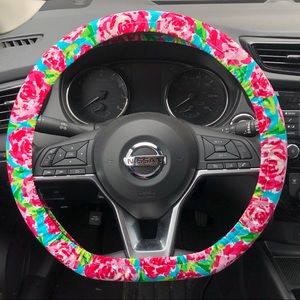 Roses Steering wheel cover